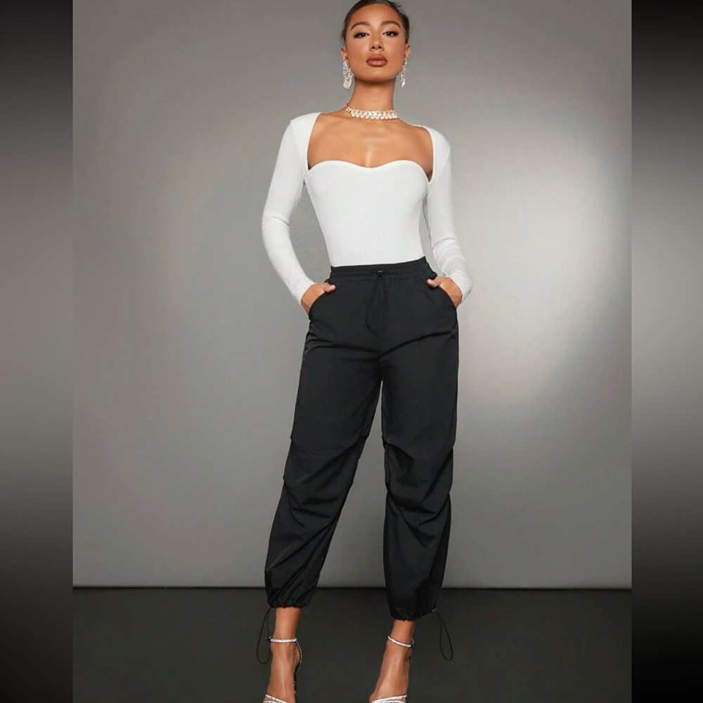 BAE Sweetheart Neck Ribbed Knit Bodysuit - Picture 3 of 4